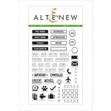 altenew - basic headers - clear stamps 4x6